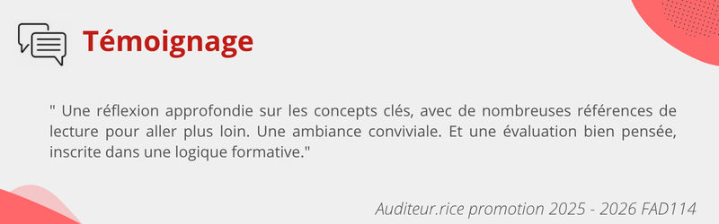 Témoignage FAD114 2025-2026