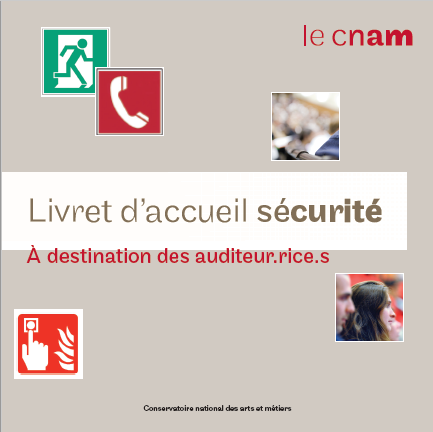 Livret d'accueil sécurité